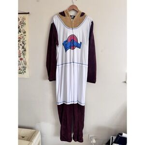 Space Jam Tune Squad Taz Tasmanian Devil One Piece Suit Adult Xl 90s 2000s VTG